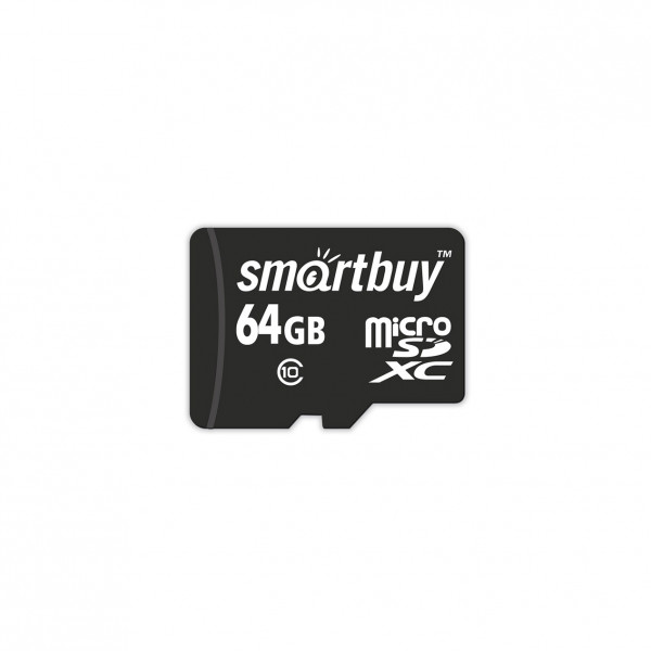 Накопители информации Карта памяти micro SD Smartbuy, SB64GBSDCL10-00